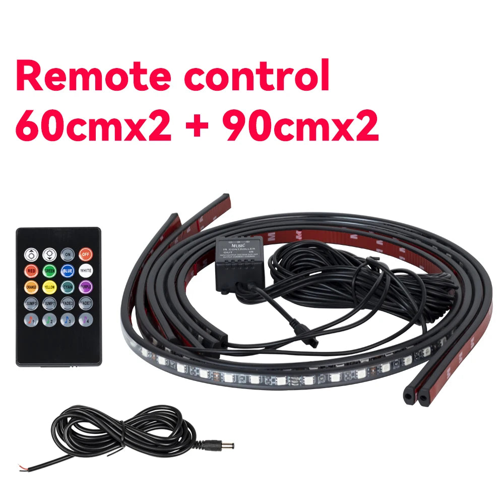 StreetNova™ Underglow Strip Light Kit